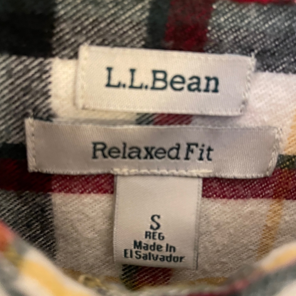 Ll Bean Flannel - image 2